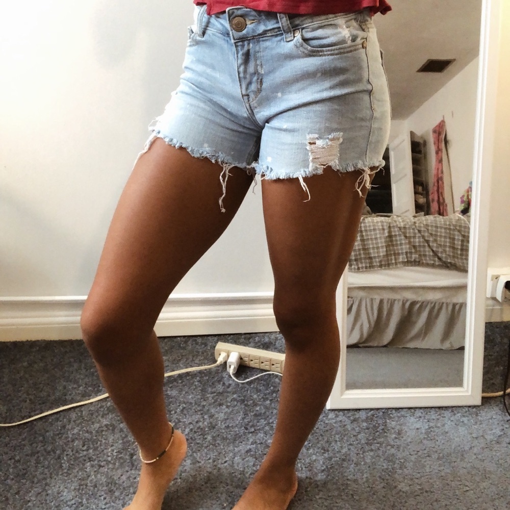 jean shorts